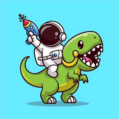 Cartoon Astronaut Drawings, Cute Astronaut Drawing, Dino Astronaut, Astronaut Drawing, Astronaut Tattoo, Astronaut Cartoon, Moon Cartoon, Science Icons, Arte Doodle