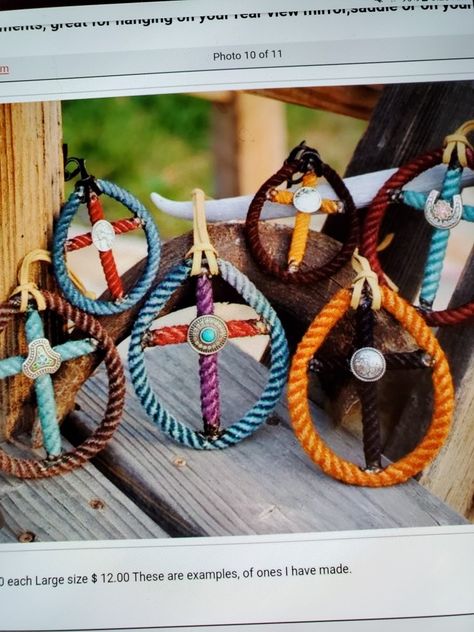 Lariat Rope Crafts Westerns, Western Rope Crafts, Old Rope Projects, Lariat Rope Crafts Diy, Diy Western Crafts, Southwestern Crafts, Western Crafts Diy, Lariat Rope Crafts, Diy Western