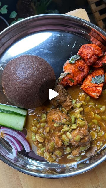 Comment below if you know what the chicken curry is called?

Ragi Mudde | Ragi Sankati | Ragi | Chicken curry | Instagram Thosai With Chicken Curry, Roteserri Chicken Recipes, Ragi Mudde Recipe, Raagi Mudde Recipe, Ragi Mudde, Afghani Chicken Curry, Ragi Sangati Recipe, Ragi Recipes, Chicken Curry