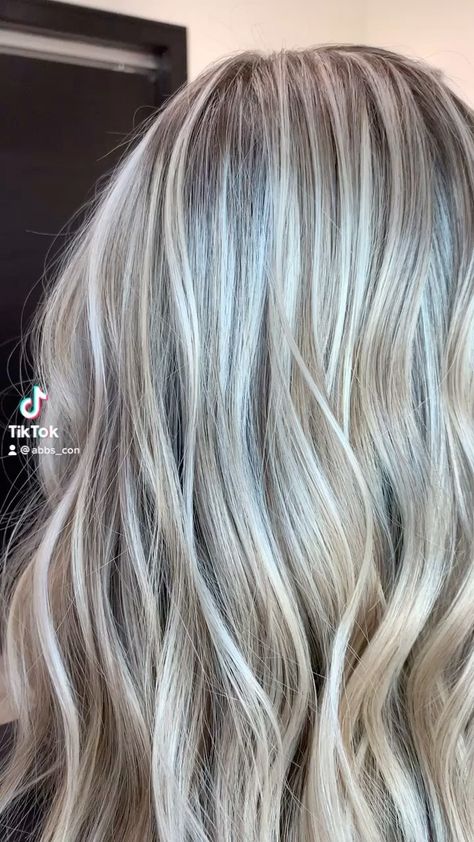 Half Head Babylights, Natural Level 7 With Highlights, Partial Babylights, Difference Between Babylights And Highlights, Heavy Babylights, Cool Blonde Partial Balayage, Baby Lights, Pretty Hairstyles, Balayage