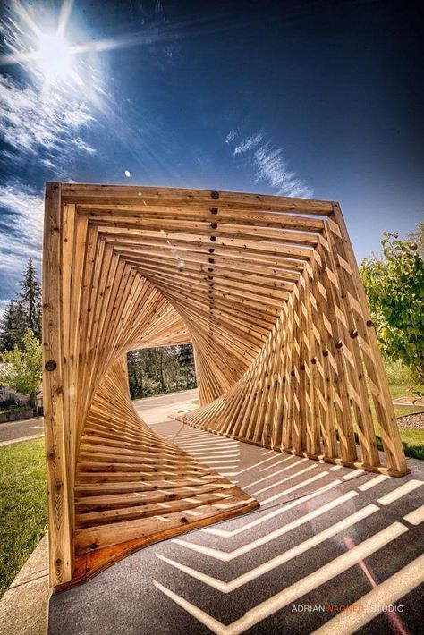 Installation Architecture, Timber Architecture, Pavilion Architecture, Bamboo Architecture, Pavilion Design, Parametric Architecture, Wood Architecture, Public Sculpture, Parametric Design