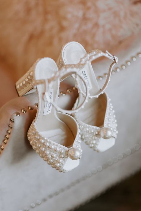 Bridal Hairstyles Black Women, Pearl Heels Wedding, Jimmy Choo Wedding Heels, Wedding Hair Black, Black Bridal Hairstyles, Photoshoot Ideas Wedding, Reception Shoes, Jimmy Choo Wedding Shoes, White Dress Spring