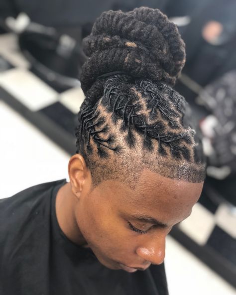 Stylist/Barber @lux_n_locs ... Model: #atlantaloctician #atlantanaturalhair #atlantadreads #newyorkstylist #lastylist #bestlocticianintheworld #locstylesformen #dreads #dreadlocks #dreadlocks #locs #curlyhair # #music #art #atlanta #miami  #vegas #eyecandy #menwithbeards #braids #twist #celebrity #king #body #naturalhair Loc Hairstyles For Men, Locks Hairstyles, Mens Dreadlock Styles, Lock Styles, Dread Hairstyles For Men, Dread Braids, Loc Hairstyles, Dreadlock Hairstyles For Men, Ryan Guzman