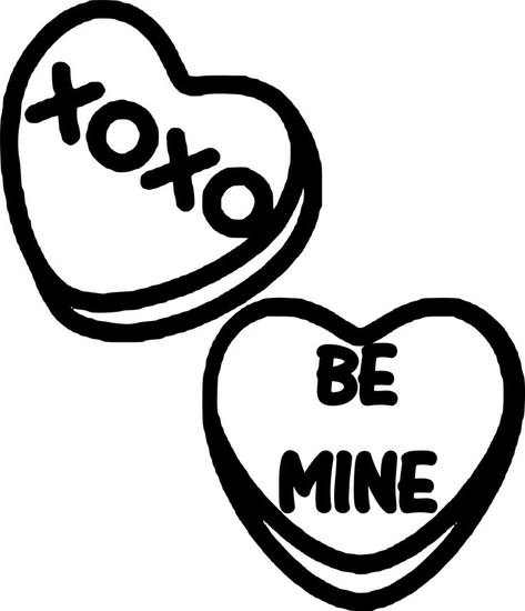 Heart Shaped Candies; XOXO [Hugs & Kisses] & "Be Mine" Be Mine Tattoo, Mine Tattoo, Hugs Kisses, Be Mine, Graphic Image, Heart Shape, Heart Shapes, Tattoo Ideas, Tech Company Logos