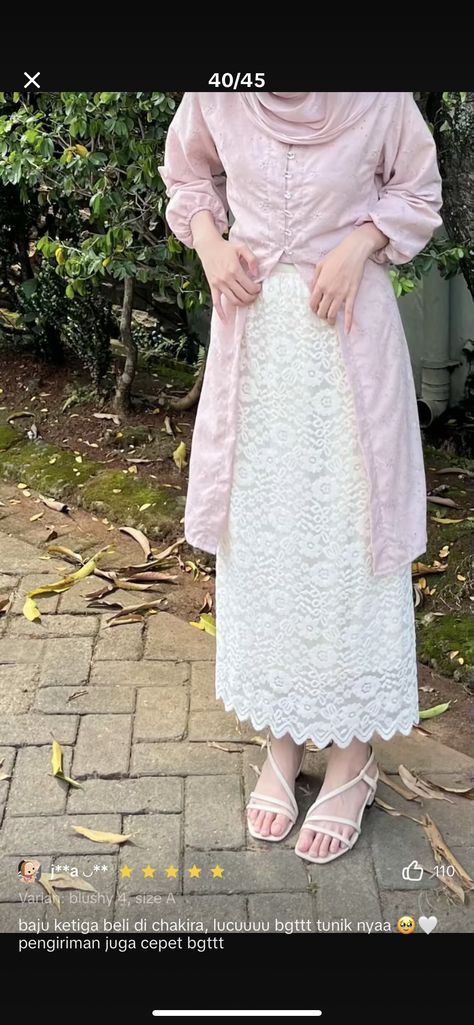 Pink Dress Hijab Outfit, Ootd Rok Pink, Dress Pink Hijab, Pink Dress Hijab, Pink Outfit Hijab, Pink Hijab Outfit, Ootd Kebaya, Muslim Outfit Ideas, Lebaran Outfit