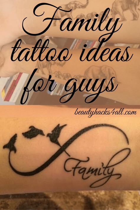 Blended Family Tattoo, Blended Family Tattoo Ideas, Tattoos Representing Family, Tattoos Meaning Family, Family Heart Tattoos, Infinity Tattoo Family, Family Sleeve Tattoo, Last Name Tattoos, Grandchildren Tattoos