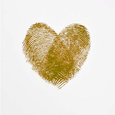 Aesthetic Hearts, Fingerprint Heart, Finger Print, Yellow Heart, Heart Logo, Heart Wallpaper, Color Dorado, Golden Color, Fingerprint