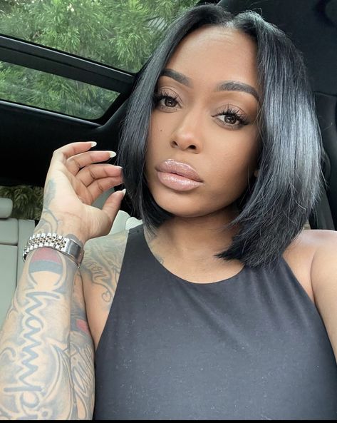 Natural Hair Bob, Hair Stules, Diva Hair, Car Selfies, Best Bobs, Hit Different, Short Sassy Hair, Sassy Hair, Big Chop