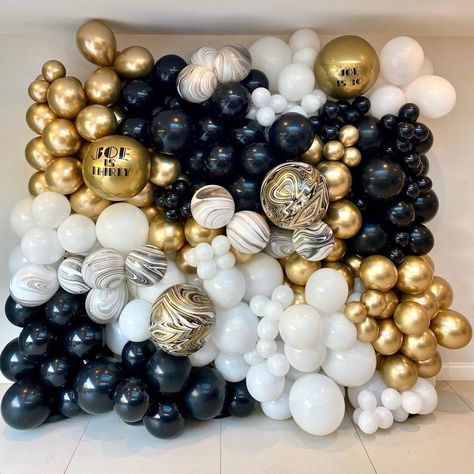 Qualatex Balloons, Gatsby Theme, Gatsby Style, Gatsby Party, Balloon Wall, 60th Birthday, 30th Birthday, Party Event, Birthday Balloons