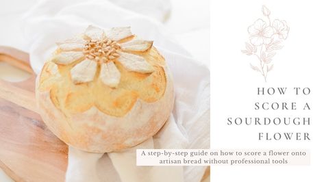 Bread Scoring Patterns, Bread Scoring, Sourdough Starter Recipe, Bread Art, Sourdough Baking, Bread Bun, Starters Recipes, Sourdough Recipes, Professional Tools