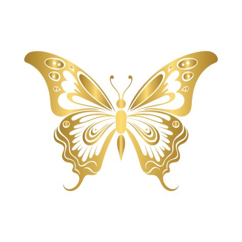 Butterfly Printable Template, Butterfly Png, Bow Clipart, Eid Crafts, Golden Butterfly, Business Cards Simple, Butterfly Printable, Butterfly Poster, Butterfly Images