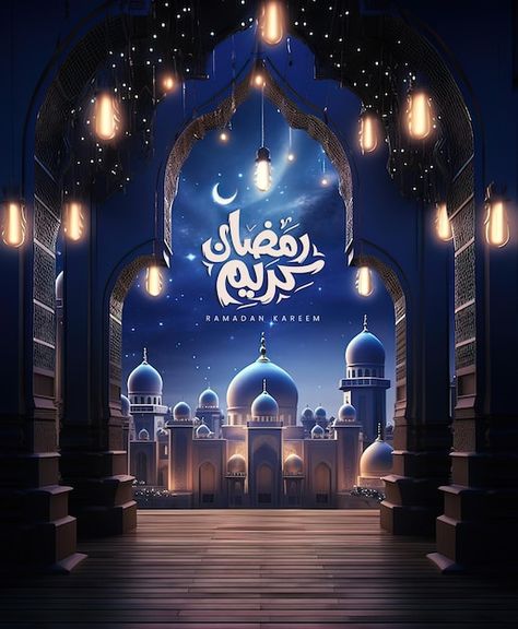 PSD ramadan kareem with lantern and isla... | Premium Psd #Freepik #psd Ramadan Kareem Backgrounds, Ramzan Dps, Ramzan Mubarak Image, Ramadan Kareem Design, Ramadan Lanterns, Wallpaper Ramadhan, Ramadan Karim, Ramdan Kareem, Bio Data For Marriage