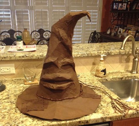 The Sorting Hat Piñata for my grandson's  Harry Potter Birthday Party Girly Party Ideas, The Sorting Hat, Girly Party, Harry Potter Birthday Party, Sorting Hat, Harry Potter Birthday, Birthday Parties, Harry Potter, Party Ideas