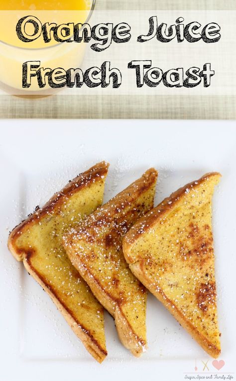 Orange French Toast Recipe, Refreshing Breakfast, Recipe For Breakfast, Homemade Waffles, Breakfast Drink, Dinner Appetizers, French Toast Recipe, Orange Recipes, Toast Recipes