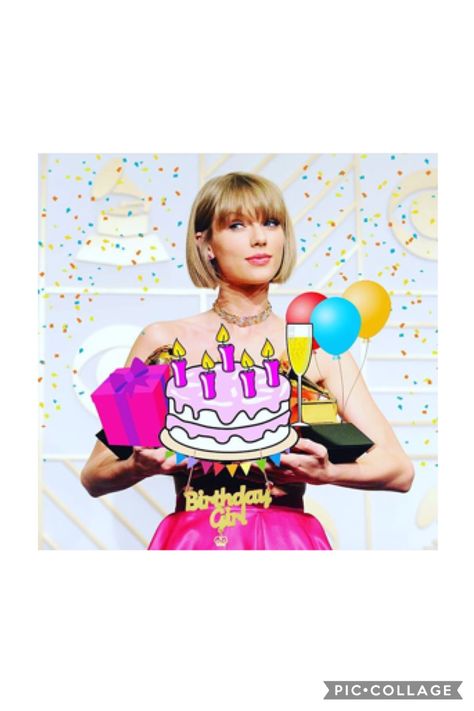 Taylor Swift Cumpleaños, Happy Birthday Taylor Swift, Animated Birthday Greetings, Taylor Swith, Swift Party, Birthday Daughter, Taylor Swift Party, Taylor Swift Birthday, Amazing Person