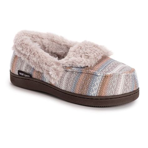 Relax in comfort and style wearing these women's faux fur-lined moccasin slippers from MUK LUKS. SHOE FEATURES Round toe style Slip-on closure Moccasin silhouetteCONSTRUCTION & CARE Hand wash Polyester faux fur Midsole: Foam Outsole: TPR Footbed: Memory foam-padded Upper material: Synthetic Imported Size: Small. Color: Light Purple. Gender: female. Age Group: adult. Wedge Dress Shoes, Moccasin Slippers, Moccasins Slippers, Sneaker Dress Shoes, Slipper Socks, Sport Sandals, Outdoor Wear, Tie Shoes, Sandal Fashion