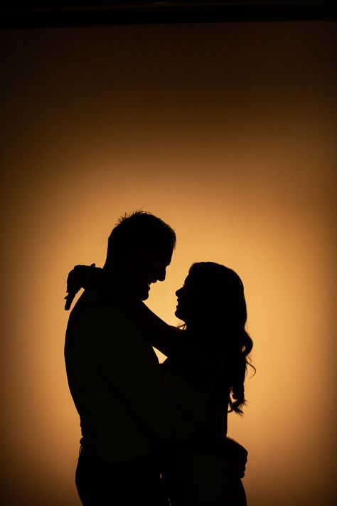 Shadow Photos Of Couples, Love Shadow Couple, Lovers Shadow Couple, Shadow Engagement Photos, Silhouette Couple Photography, Love Shadow Couple Black, Couple Shadow, Pre Wedding Photoshoot Props, Indian Bride Photography Poses