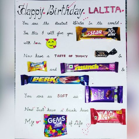 Caption For Him, Sweet Captions, Craft From Waste Material, Food Captions, Journal Lettering, Dairy Milk Chocolate, Birthday Captions Instagram, Waste Material, Lettering Ideas