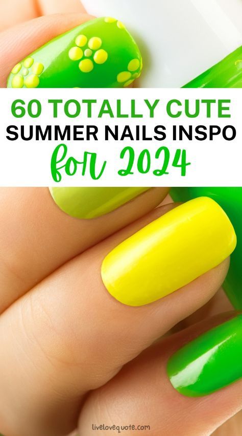 Nail Designs For Summer 2024, Summer 2024 Nails Ideas, Fun Nails 2024, 2024 Summer Nail Ideas, Vacation Nail Inspo 2024, Fun Summer Nails 2024, Summer Nail Ideas 2024, 2024 Summer Nails, Summer Nail Designs 2024