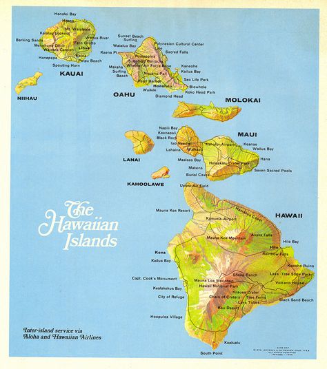 Hawaii Map, Tattoos Meaning Family, Hawaiian Tattoo Meanings, Map Of Maui Hawaii, Map Of Hawaiian Islands, Map Of Oahu Hawaii, Oahu Map, Kaanapali Maui, Hawaiian Islands Map