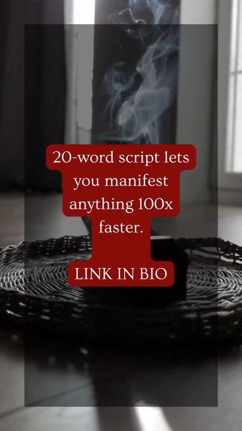 😰What happens when you speak these 20 forbidden words? 📜Billionaires recite this 20 word script daily to brainwash their subconscious for success, and manifest 🤑🧲 anything they want 100X faster... This script is mostly used for evil, but you can use it for good 👇 https://bit.ly/437MsXs https://bit.ly/437MsXs . . #lawofattraction #higherawakening #mindfulnessquotes #spiritualawakening #positivevibes #positiveaffirmation #energyhealing #raiseyourvibration #trusttheuniverse #manifestyourdreams 20 Word Script Used By Billionaires, 20 Word Manifestation Script, Law Of Attraction Planner, Inner Guidance, Law Of Attraction Tips, Brain Waves, What Happens When You, Mindfulness Quotes, How To Get Rich