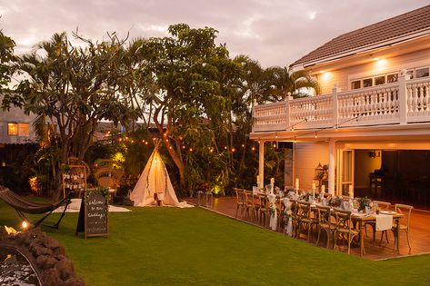 Waikiki Wedding, Honolulu Wedding, Garden Villa, Wedding Time, Honolulu, Garden Party, Palm Trees, Wedding Venue, Wedding Party