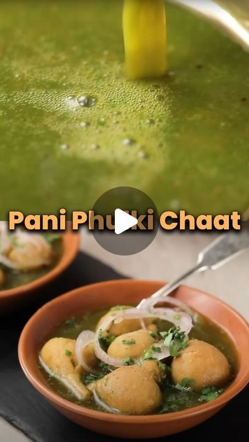 Dahi Puri, Unique Recipe, Sanjeev Kapoor, Pani Puri, Chaat Recipe, January 3, Best Of Both Worlds, Unique Recipes, Good Things