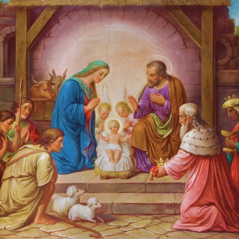 Praying with Images: The Joyful Mysteries Joyful Mysteries Of The Rosary, Christ The Savior Is Born, Church Bulletin Designs, Joyful Mysteries, Church Bulletin Covers, Mysteries Of The Rosary, Jesus In The Temple, Basic Design Principles, Life Of Jesus Christ