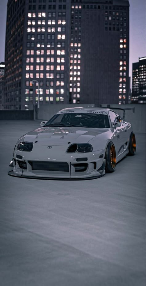 Toyota Mk4 Supra, Car Wallpaper For Mobile, Kereta Sport, Toyota Supra Turbo, Mobil Mustang, Luxe Auto's, Serie Bmw, Slammed Cars, Toyota Supra Mk4