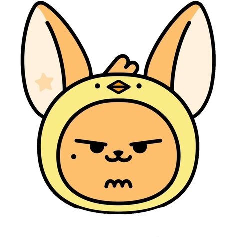 ppulbatu txt Hwangchoon Ppulbatu, Txt Chibi Fanart, Ppulbatu Icon, Kpop Illustration, Txt Stickers, Wall Drawings, Sky Art Painting, Goofy Drawing, Tanah Liat