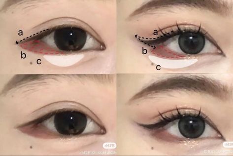 Subtle Gyaru Makeup, Triple Eyelid, Hime Gyaru Makeup, Doyuin Makeup, Coquette Gyaru, Princess Hairstyle, Futuristic Makeup, Makeup Douyin, Downtown Girl Aesthetic