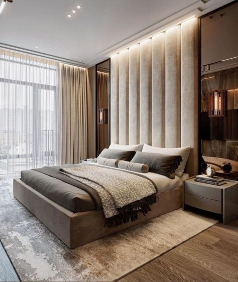 Bedroom Master Modern, Luxury Room Bedroom, Bedroom Interior Design Luxury, Luxury Bedroom Design, Luxury Bedroom Master, Bedroom Decor Design, Bedroom Bed Design, Luxury Rooms, Bedroom Furniture Design