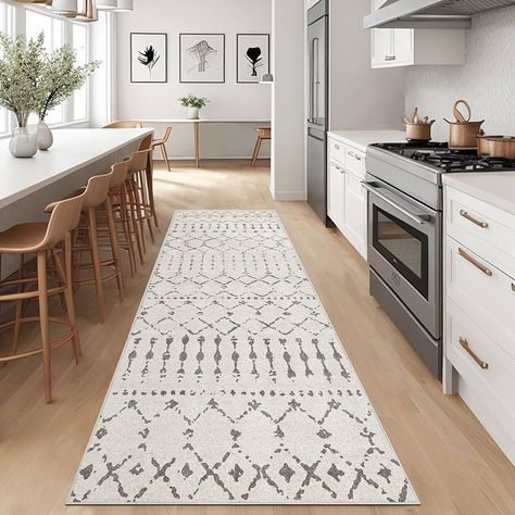 Amazon.com: Deerly Kitchen Runner Rug 2'6''x8' Rug Runners for Hallways Soft Non Slip, Washable Rug Runner Boho Moroccan Neutral Long Rug Floor Carpet for Hallway Entryway Laundry Indoor, Light Brown : Home & Kitchen Entryway Laundry, Neutral Area Rug, Laundry Bedroom, Rug For Kitchen, Farmhouse Boho, Kitchen Entryway, Kitchen Runner Rug, Hallway Runner Rug, Distressed Rug