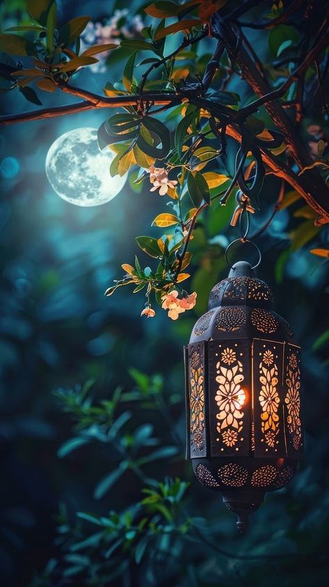 Hanging Glowing Ramadan celebration lantern lighting nature night. | free image by rawpixel.com / Darakoon Jaktreemongkol Beautiful Night Wallpaper, Light Night Wallpaper, Islamic Nature, Glowing Wallpaper, Good Night Hd, Lantern Background, Glowing Lantern, Lantern Wallpaper, Nature Desktop Wallpaper