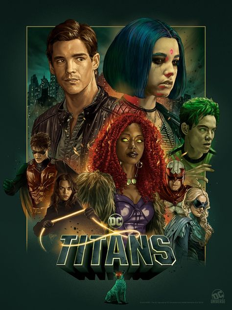 Titans season 2 I'm ready 4 it. Titans Show, Art Adventure Time, Cosplay Pokemon, Titans Tv Series, Dc Titans, Brenton Thwaites, New Titan, Dc Tv Shows, Titans Dc