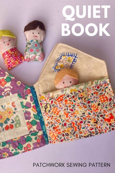 Homemade Birthday Presents, Book Sewing, Patchwork Sewing, Quiet Time Activities, Quiet Book Patterns, Homemade Birthday, Sewing Bee, Classic Board Games, Toddler Books