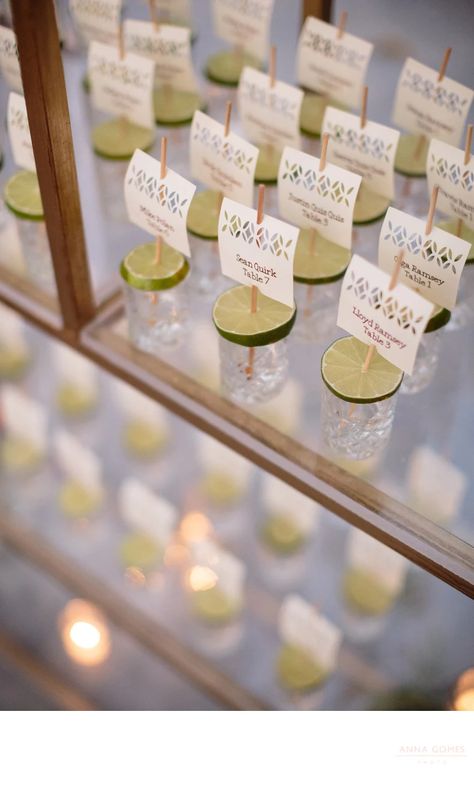 Find your seat, take a shot, tequila at Mexico destination wedding – ©annagomesphoto Welcome Shots Wedding, Welcome Shots Ideas, Take A Shot And Take A Seat, Find Your Seat Wedding Ideas, Wedding Table Name Cards, Wedding Mexico, Find Your Seat, Bar Signage, Mexico Destination Wedding