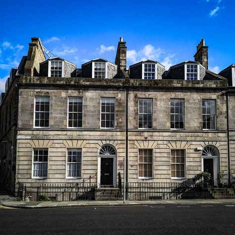 Georgian Scotland on Instagram: “35, 37 Albany Street Edinburgh: A pair of fine, early 19th century, classical town houses wich were converted into a Catholic primary…” Media Coursework, Georgian Buildings, Town Houses, Georgian Architecture, Town House, Level 4, New Town, Sims House, House Inspo