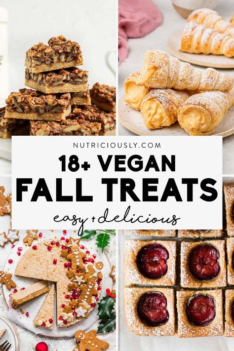 Vegan Fall Desserts Easy, Vegan Cranberry Dessert, Vegan Desserts Thanksgiving, Fall Desserts Vegan, Vegan Party Desserts, Vegan Fall Appetizers, Fall Vegan Desserts, Vegan New Years Recipes, Vegan Winter Desserts