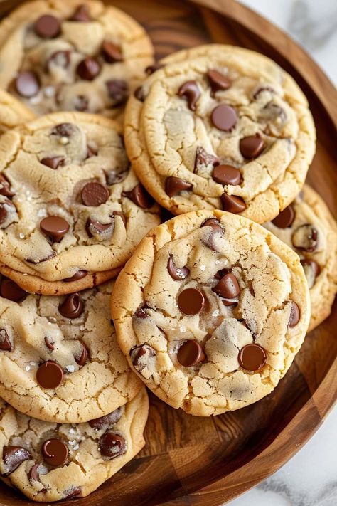 Chocolate Chip Cookies Made With Vanilla Instant Pudding, Award Winning Chocolate Chip Cookies, Vanilla Pudding Chocolate Chip Cookies, Soft And Chewy Chocolate Chip Cookies, Business Cookies, Award Winning Desserts, Satisfying Pics, Gourmet Chocolate Chip Cookies, Chocolate Chocolate Chip Cookies