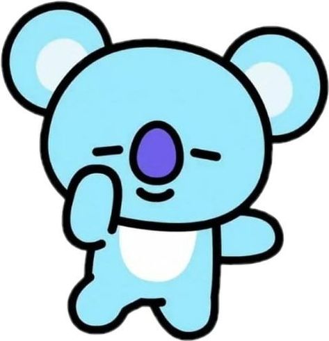 Koya Bt21, Bts Stickers, Bt 21, Rm Namjoon, Cute Kawaii Drawings, Kawaii Doodles, Bts Drawings, Dessin Adorable, Bts Chibi