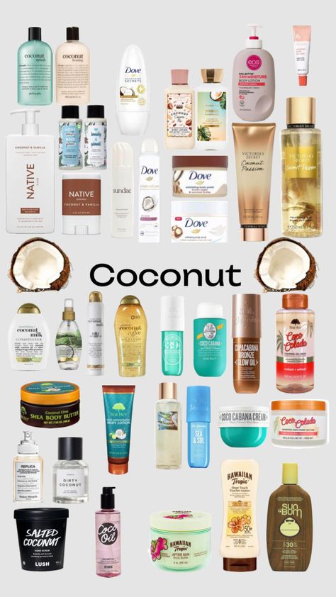 Coconut Oil Mask, Coconut Perfume, Mask Skincare, Body Hygiene, Shower Skin Care, Body Smells, Beauty And Health, Body Care Products, Pretty Skin Care