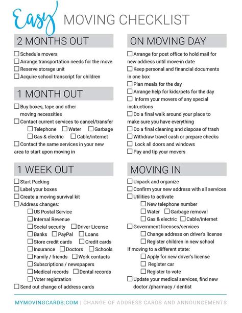 Apartment Moving Timeline, Office Moving Checklist, First Apartment List Moving Checklist Free Printable, Moving To Do List Free Printable, Moving Template, Moving Timeline Checklist, Moving To Do List, Moving Checklist Printable, Tips For Moving Out