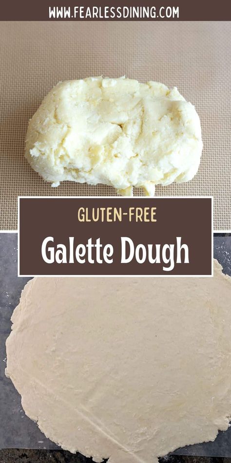 Learning how to make the perfect gluten free galette dough is the first step to making incredible fruit-filled galettes. If you love a flaky pie crust, this is the recipe you need to try! Gluten Free Sweet Dough Recipe, Gluten Free Lefse Recipe, Gluten Free Pastry Recipes, Gluten Free Pie Dough, Gluten Free Galette, Galette Dough, Gluten Free Pies, King Arthur Gluten Free, Gluten Free Dough