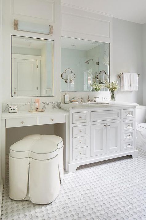 Bathroom with vanity area