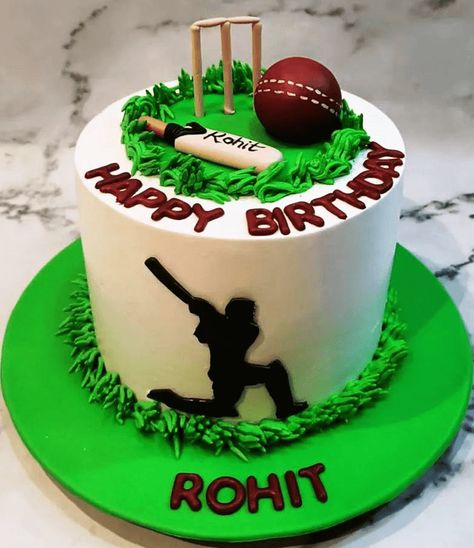 Cricket Cake Ideas, Cricket Theme Cake For Men, Cake For Cricket Lovers, Cricket Theme Cake Birthdays, Cricket Cakes For Boys, Cricket Cake Design, Kindergarten Activity Sheets, Cricket Birthday Cake, Cricket Theme Cake