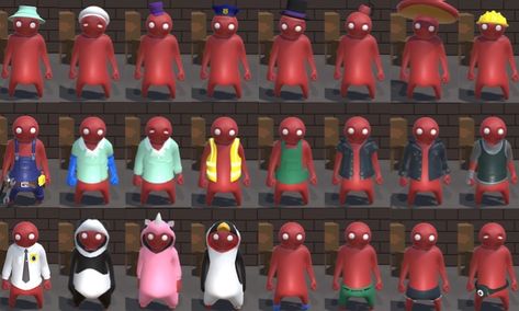 character costumes Gang Beasts, Student Christmas Gifts, Party Game, Character Costumes, Gifts