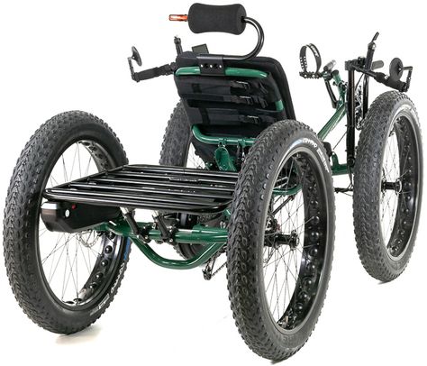 Utah Trikes - Joe's 1000W Fat Cat-4 Quad 4 Wheel Bicycle, Ebike Electric Bicycle, Trike Bicycle, Recumbent Bicycle, Custom Trikes, Tricycle Bike, Bicycle Trailer, Best Electric Bikes, Cycle Car