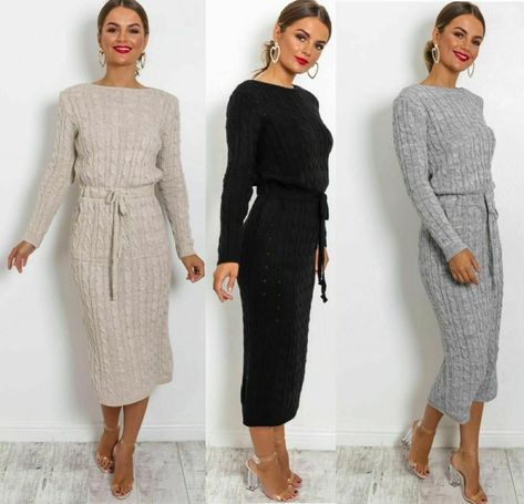 Cable Knit Jumper Dress, Cable Knit Dress, Midi Party Dress, Knitted Jumper Dress, Long Midi, Long Sweater Dress, Long Midi Dress, Midi Maxi Dress, Knit Midi Dress