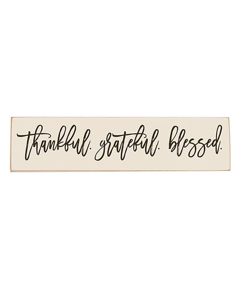 Look at this Cream & Brown 'Thankful Grateful Blessed' Wall Sign on #zulily today! Blessed Cover Photo, Photo Facebook, Thankful Grateful Blessed, Pallet Boards, Handmade Wood Signs, Inspirational Signs, Cover Photo Quotes, Grateful Thankful Blessed, Elephant Nursery